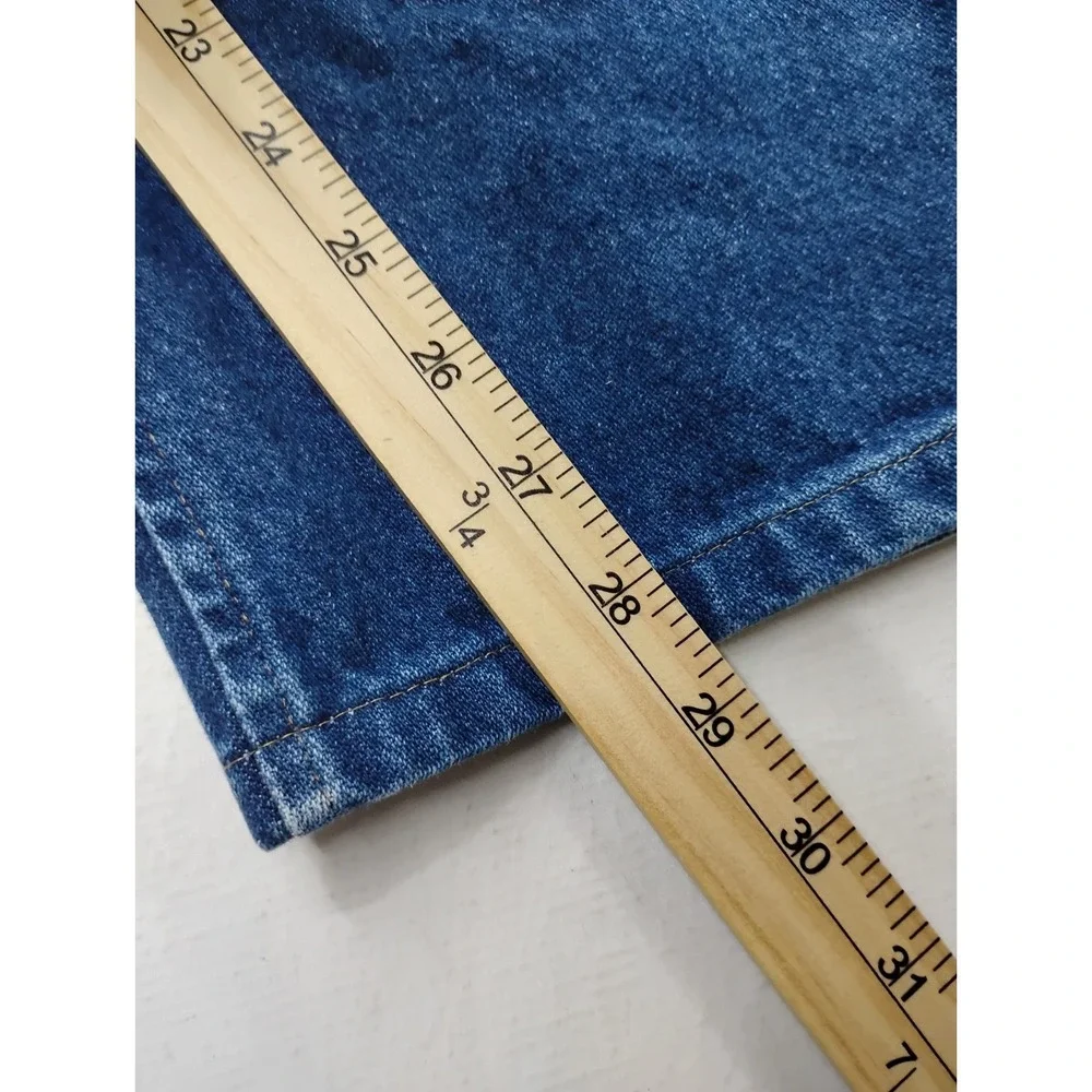 Wrangler Jeans Mens 40x32 Blue Regular Straight Leg Denim Pants 47MWZ (28.5 ins)